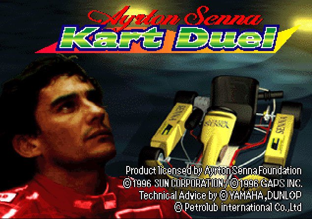 Pantallazo de Ayrton Senna Kart Duel para PlayStation