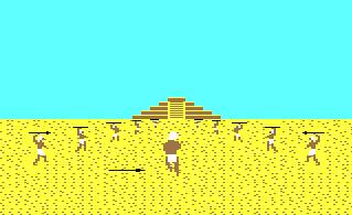 Pantallazo de Aztec Challenge para Commodore 64