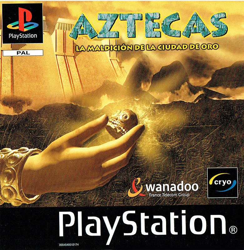 Caratula de Aztecas: La Maldición de la Ciudad de Oro para PlayStation