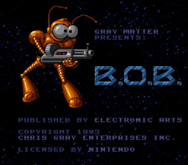 Pantallazo de B.O.B. (Europa) para Super Nintendo