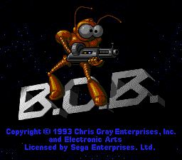 Pantallazo de B.O.B. para Sega Megadrive