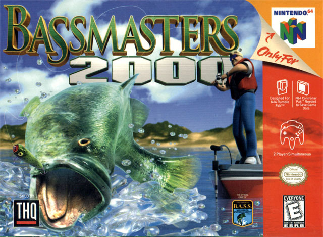 Caratula de BASS Masters 2000 para Nintendo 64