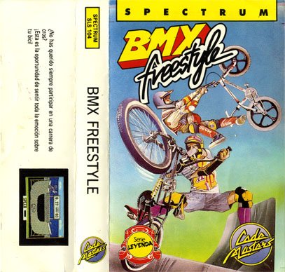 Caratula de BMX Freestyle Simulator para Spectrum