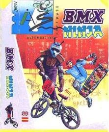 Caratula de BMX Ninja para Spectrum