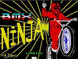 Pantallazo de BMX Ninja para Spectrum