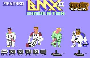 Pantallazo de BMX Simulator II para Commodore 64