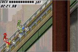 Pantallazo de BMX Trick Racer para Game Boy Advance