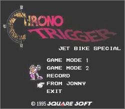 Pantallazo de BS Chrono Trigger: Jet Bike Special (Japonés) para Super Nintendo