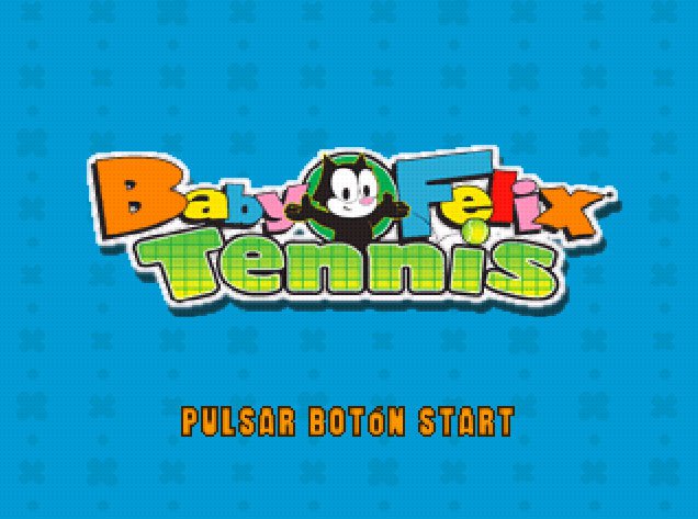 Pantallazo de Baby Felix Tennis para PlayStation