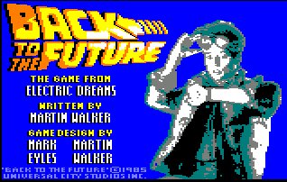 Pantallazo de Back To The Future para Amstrad CPC