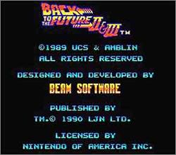 Pantallazo de Back to the Future II & III para Nintendo (NES)