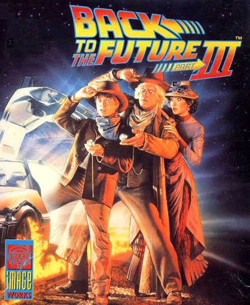 Caratula de Back to the Future Part III para Atari ST