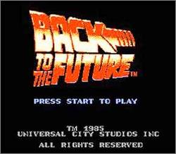 Pantallazo de Back to the Future para Nintendo (NES)