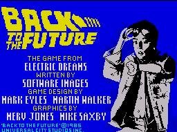Pantallazo de Back to the Future para Spectrum