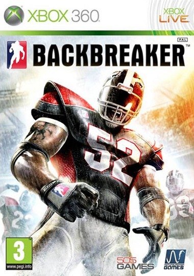 Caratula de Backbreaker para Xbox 360