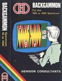 Caratula de Backgammon (Hewson) para Spectrum