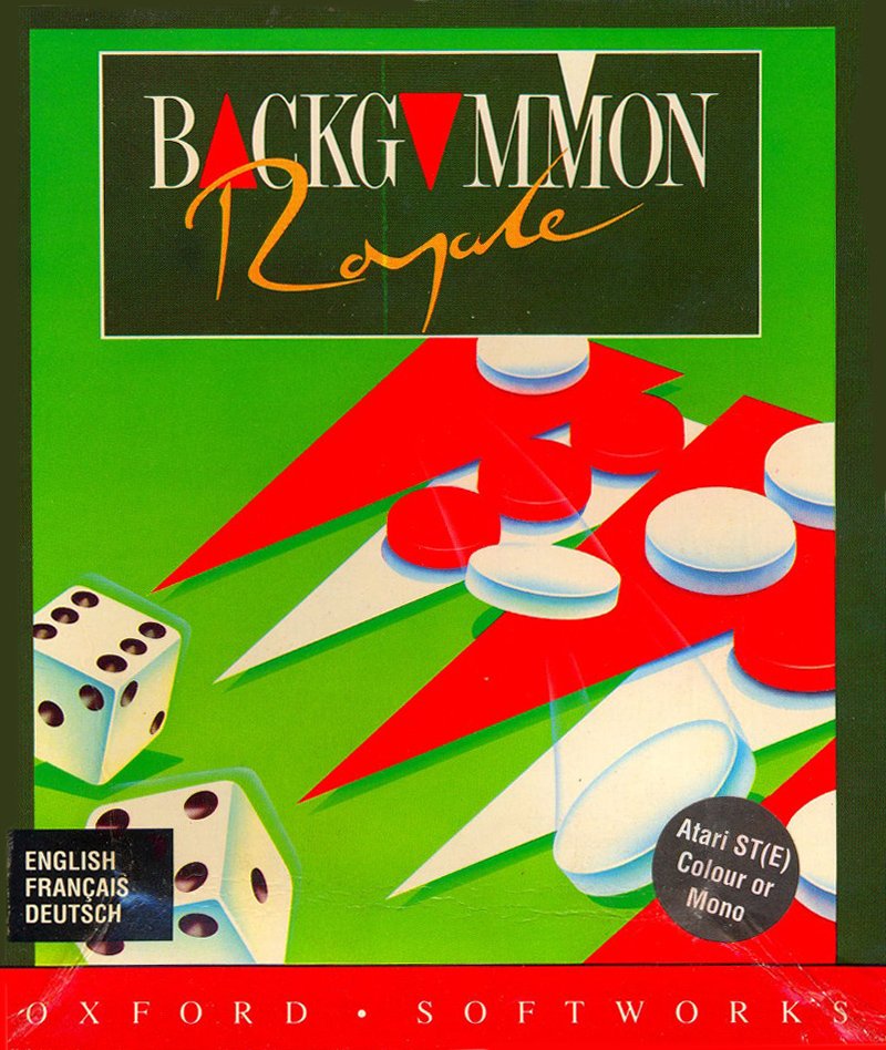 Caratula de Backgammon Royale para Atari ST