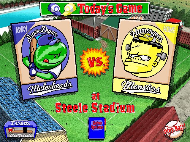 Backyard Baseball 2001 Pc