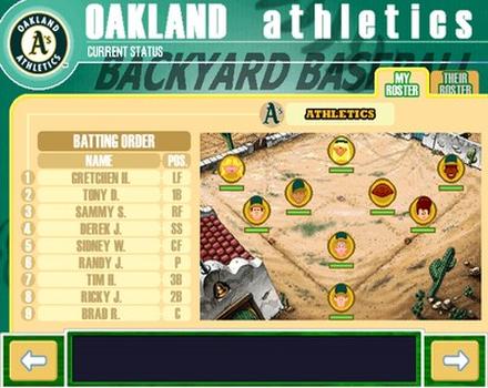 Pantallazo de Backyard Baseball 2005 para PC