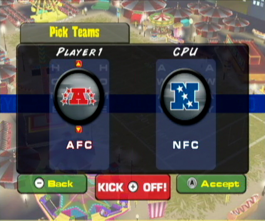 Pantallazo de Backyard Football 09 para Wii