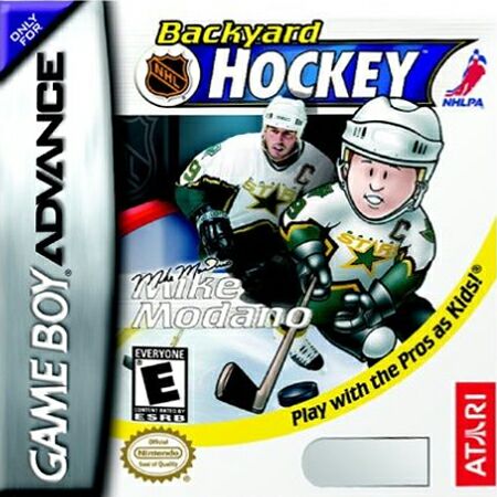 Caratula de Backyard Hockey para Game Boy Advance