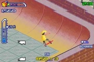 Pantallazo de Backyard Skateboarding 2006 para Game Boy Advance