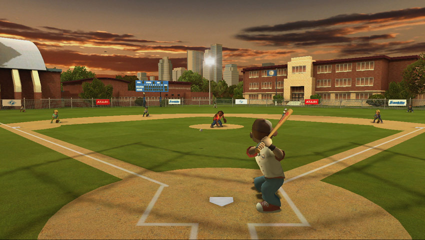 Pantallazo de Backyard Sports: Sandlot Sluggers para Wii