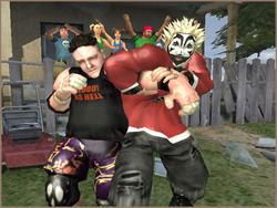 Pantallazo de Backyard Wrestling 2: There Goes the Neighborhood para Xbox