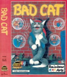 Caratula de Bad Cat para Amiga