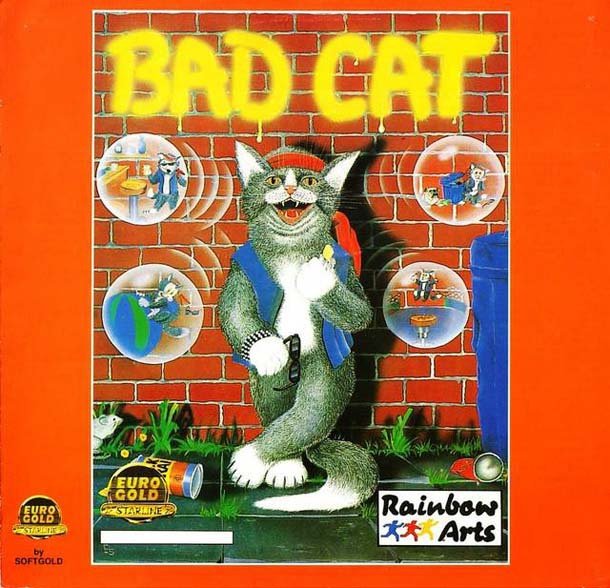 Caratula de Bad Cat para Atari ST