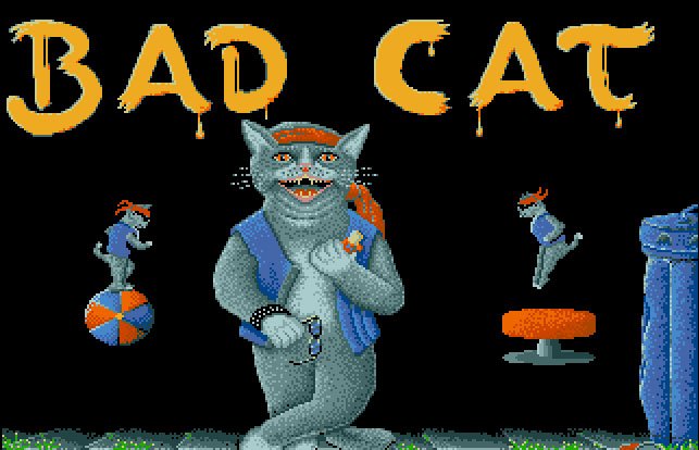 Pantallazo de Bad Cat para Atari ST
