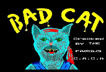Pantallazo de Bad Cat para Amstrad CPC