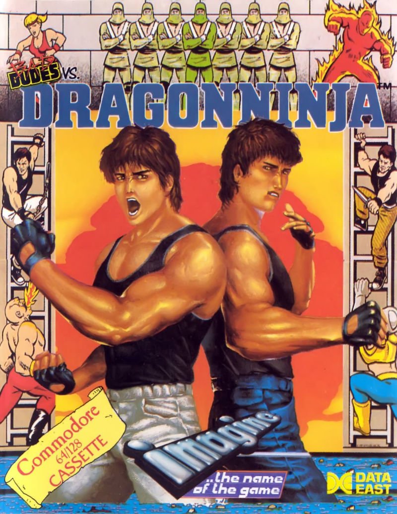 Caratula de Bad Dudes Vs Dragon Ninja para Commodore 64