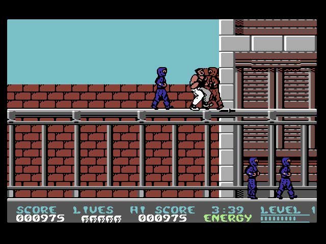Pantallazo de Bad Dudes Vs Dragon Ninja para Commodore 64