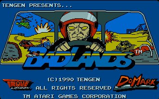 Pantallazo de BadLands para Amiga