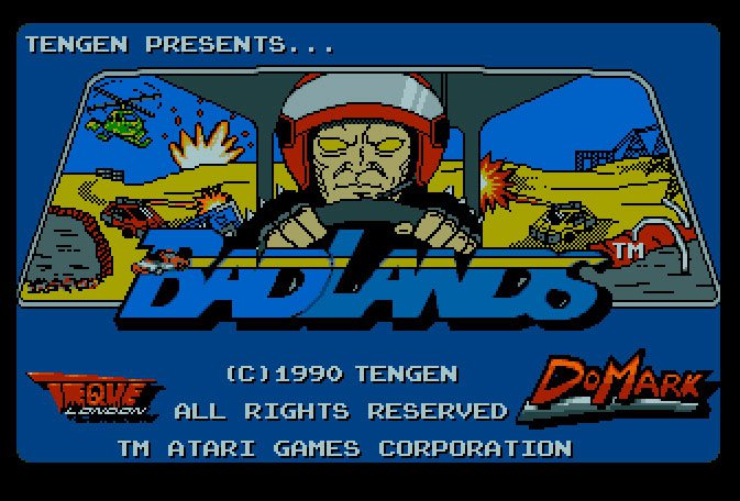 Pantallazo de Badlands para Atari ST
