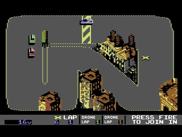 Pantallazo de Badlands para Commodore 64