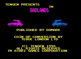 Pantallazo de Badlands para Amstrad CPC