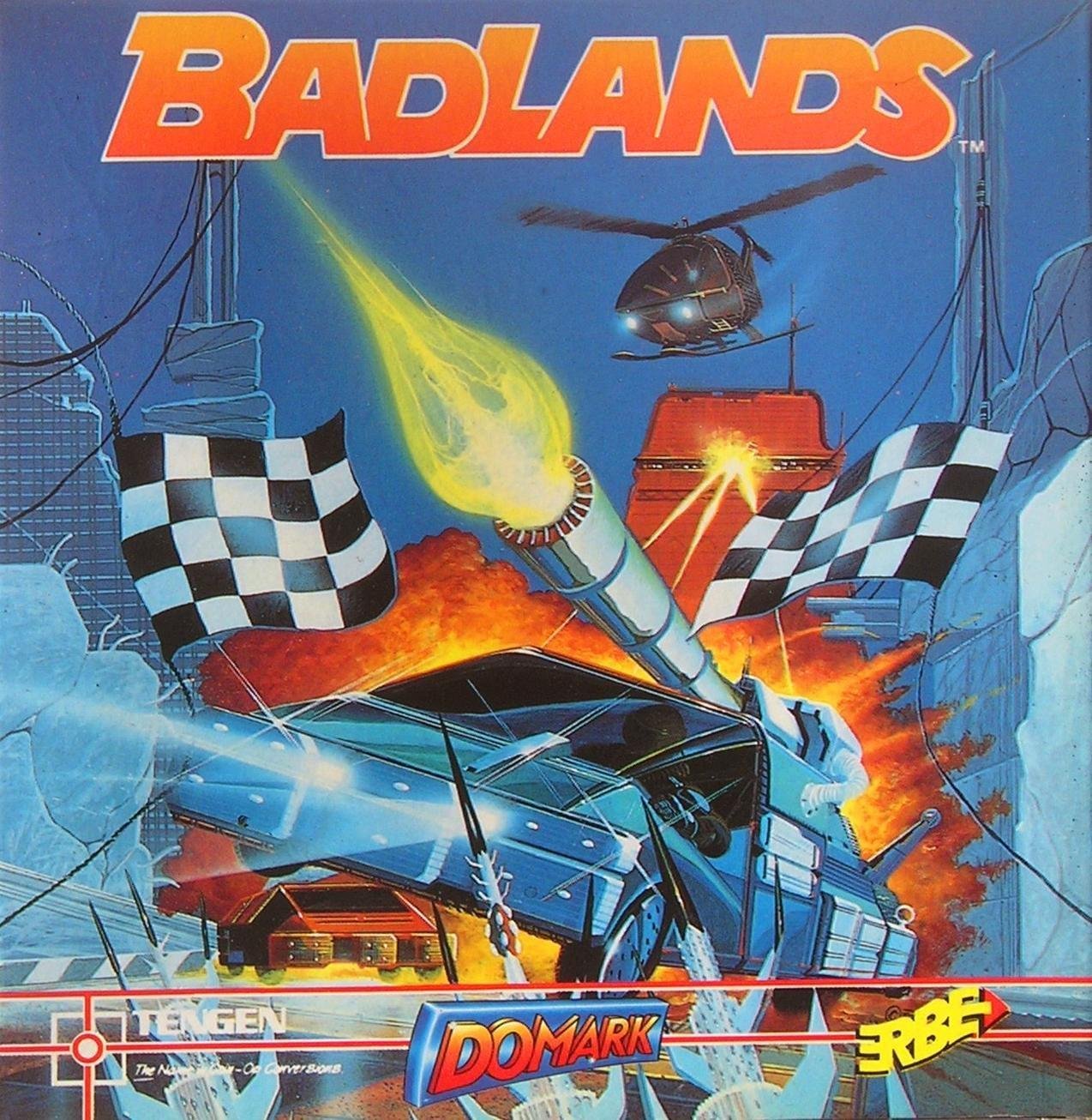 Caratula de Badlands para Amstrad CPC