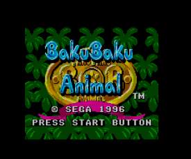 Pantallazo de Baku baku animal para Sega Master System