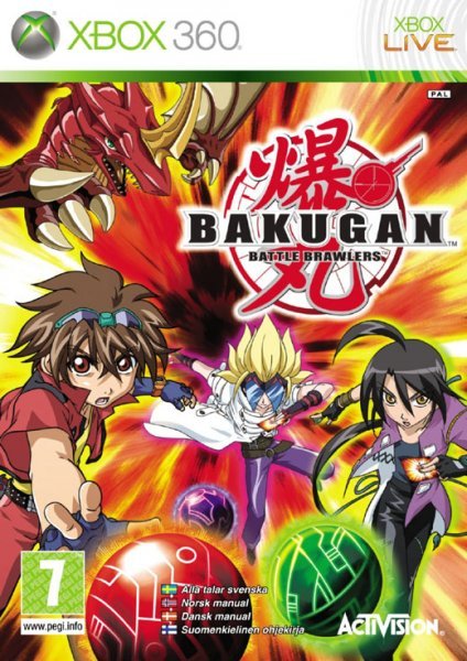 Caratula de Bakugan Battle Brawlers para Xbox 360