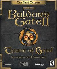 Caratula de Baldur's Gate II: Throne of Bhaal para PC