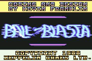 Pantallazo de Ball Blasta para Commodore 64