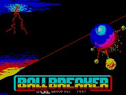 Pantallazo de Ball Breaker para Spectrum