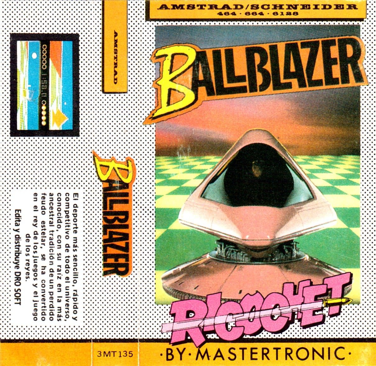 Caratula de Ballblazer para Amstrad CPC