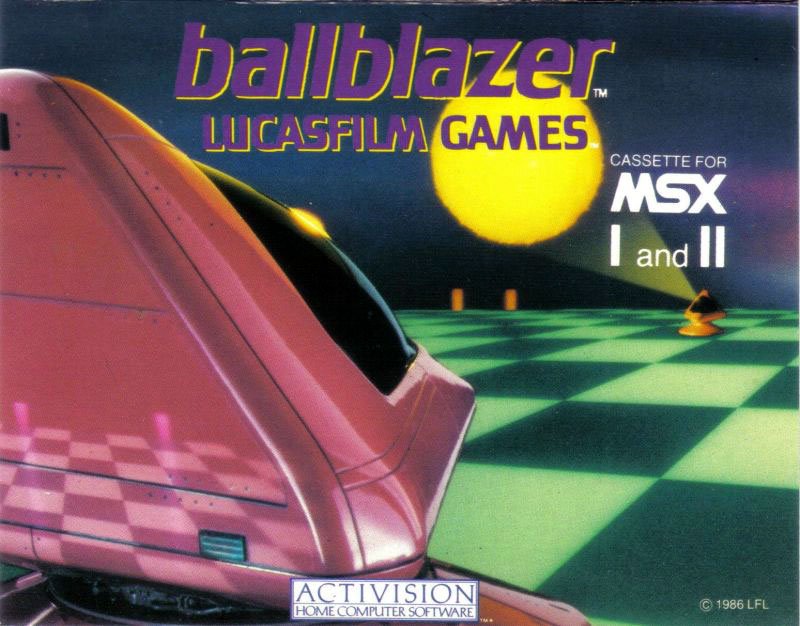 Caratula de Ballblazer para MSX