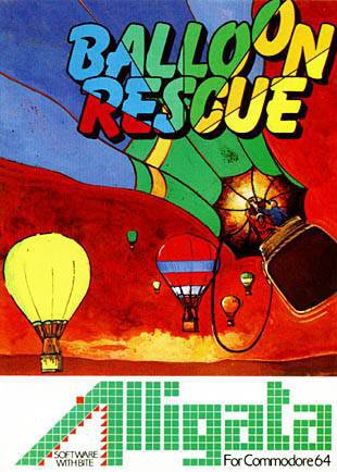 Caratula de Ballon Rescue para Commodore 64