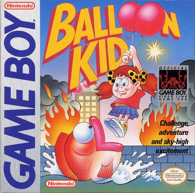 Caratula de Balloon Kid para Game Boy