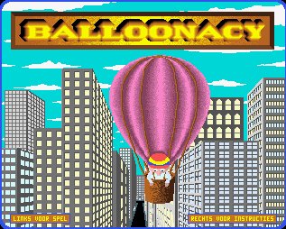 Pantallazo de Balloonacy para Amiga