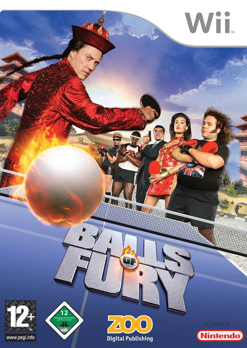 Caratula de Balls of Fury para Wii